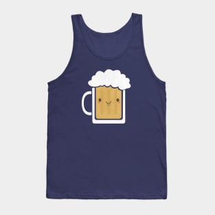 Kawaii Beer Mug T-Shirt Tank Top